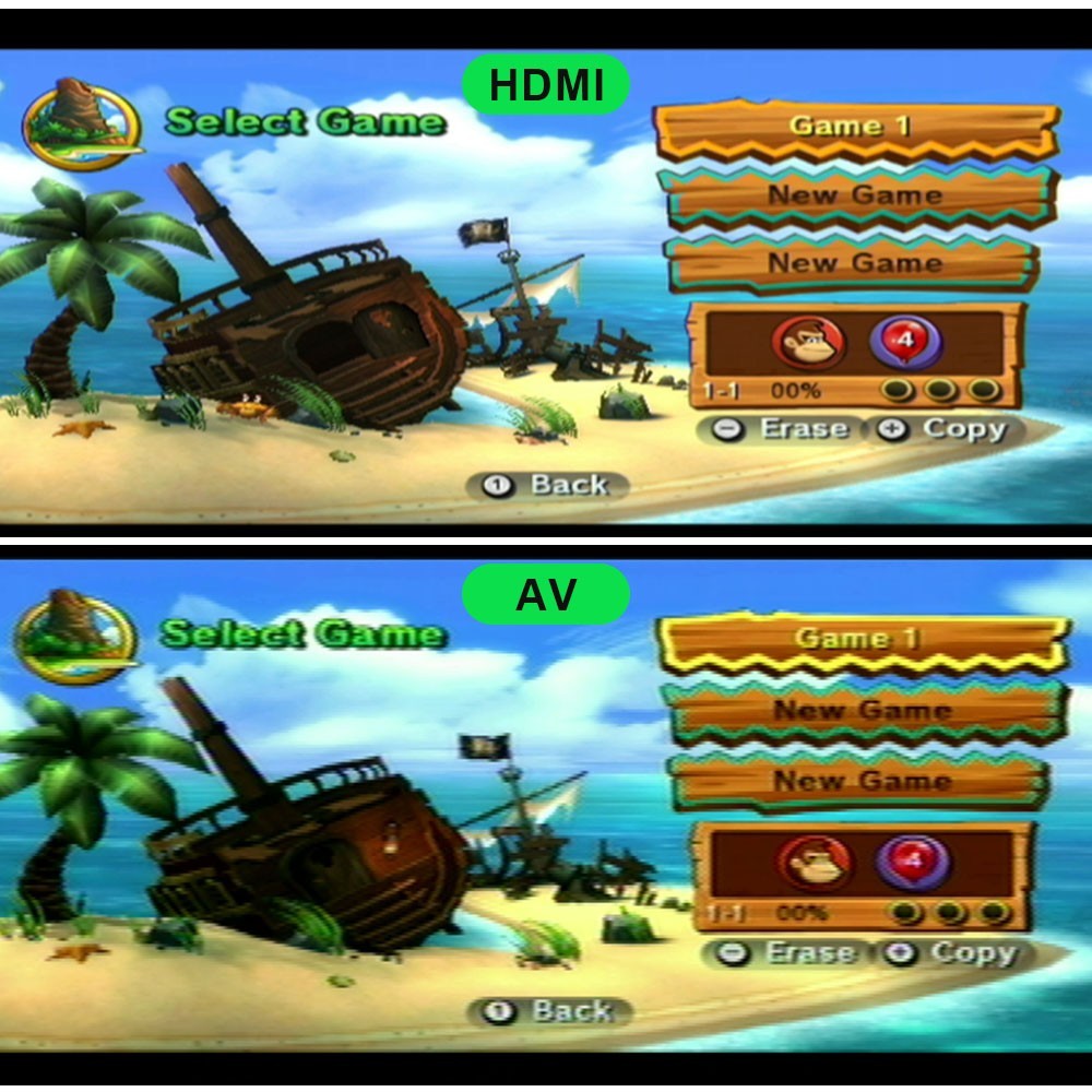 480P 1080P Internal Wii Digital HDMI Mod Digital to Digital HDMI Mod Kit For Wii