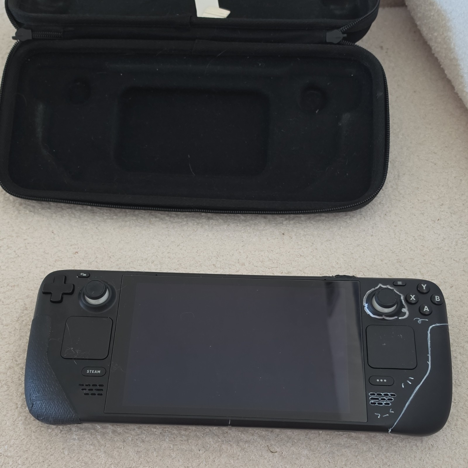 Valve LCD Steam Deck Handheld System Console Black Wi-Fi Capability 256GB