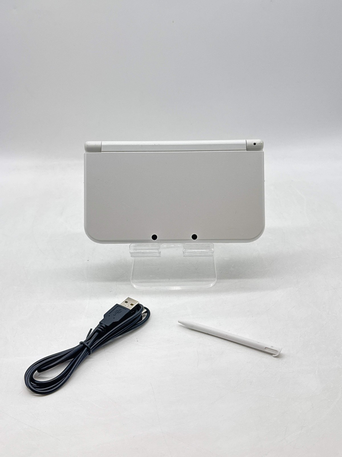 New Nintendo 3DS XL LL RED-001 Pearl White Handheld Console Japan Region