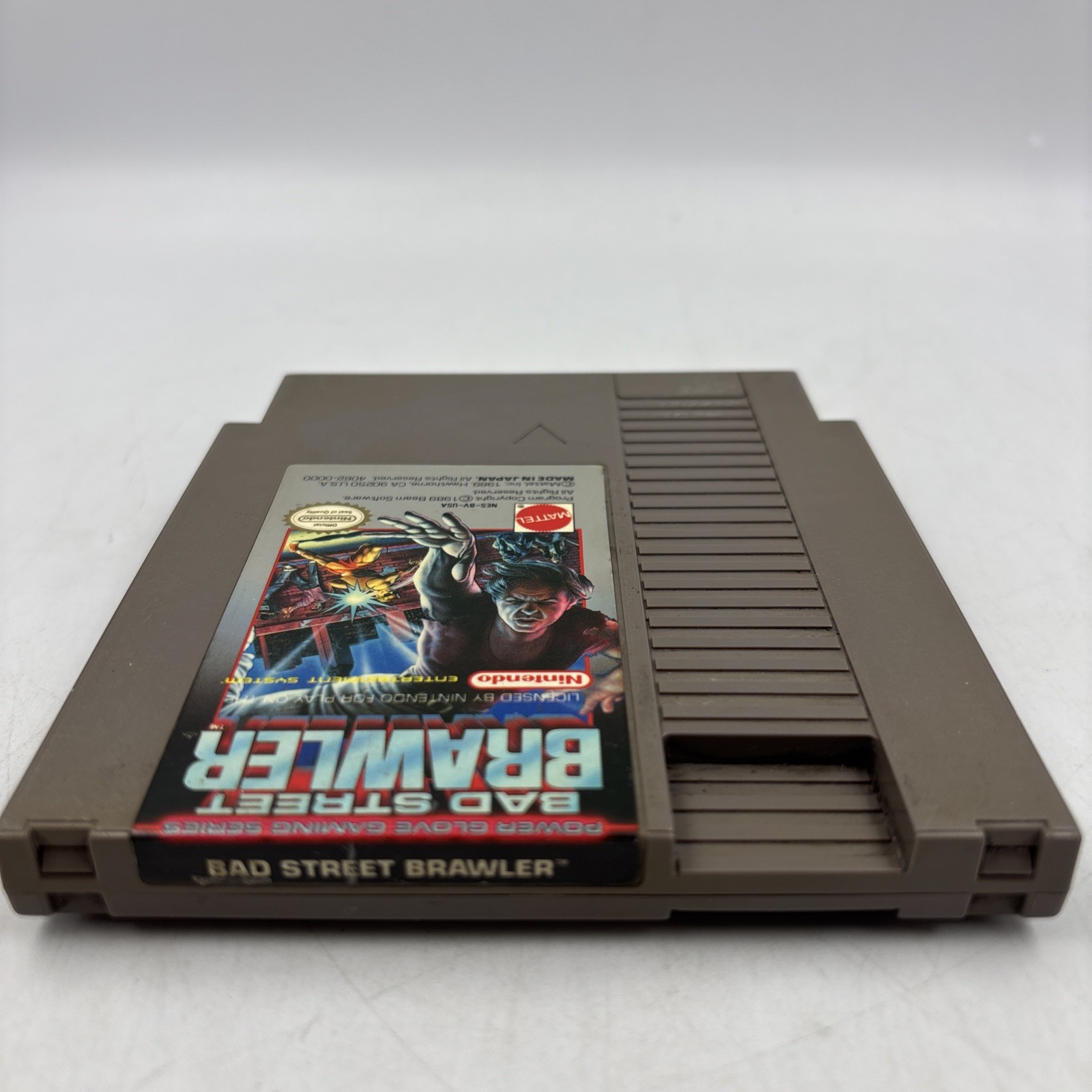 Bad Street Brawler (Nintendo NES, 1987) Game Only | Tested | Authentic