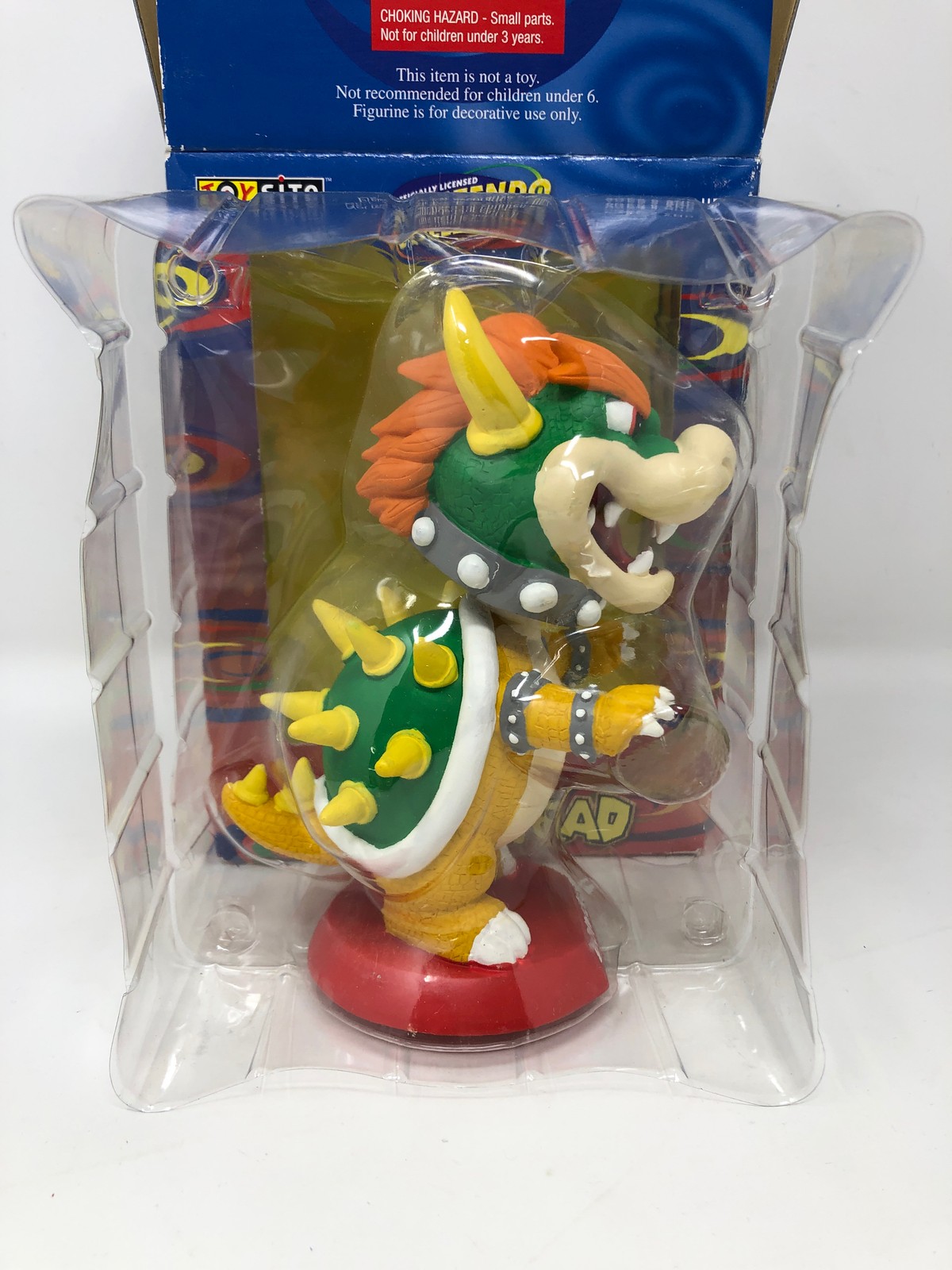 BOWSER TOYSITE 2001 BD&A NINTENDO COLLECTIBLES Bobble Head Mario