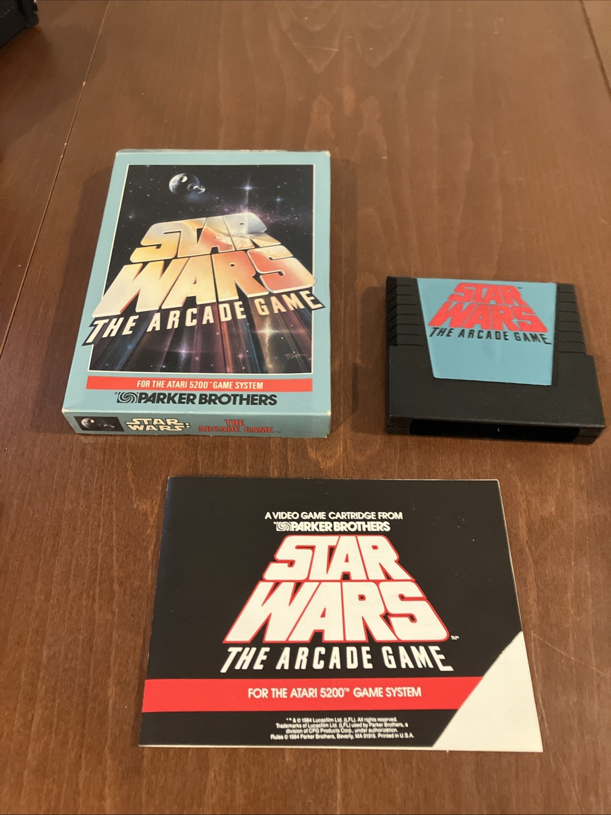Star Wars The Arcade Game (Atari 5200) – COMPLETE BOX