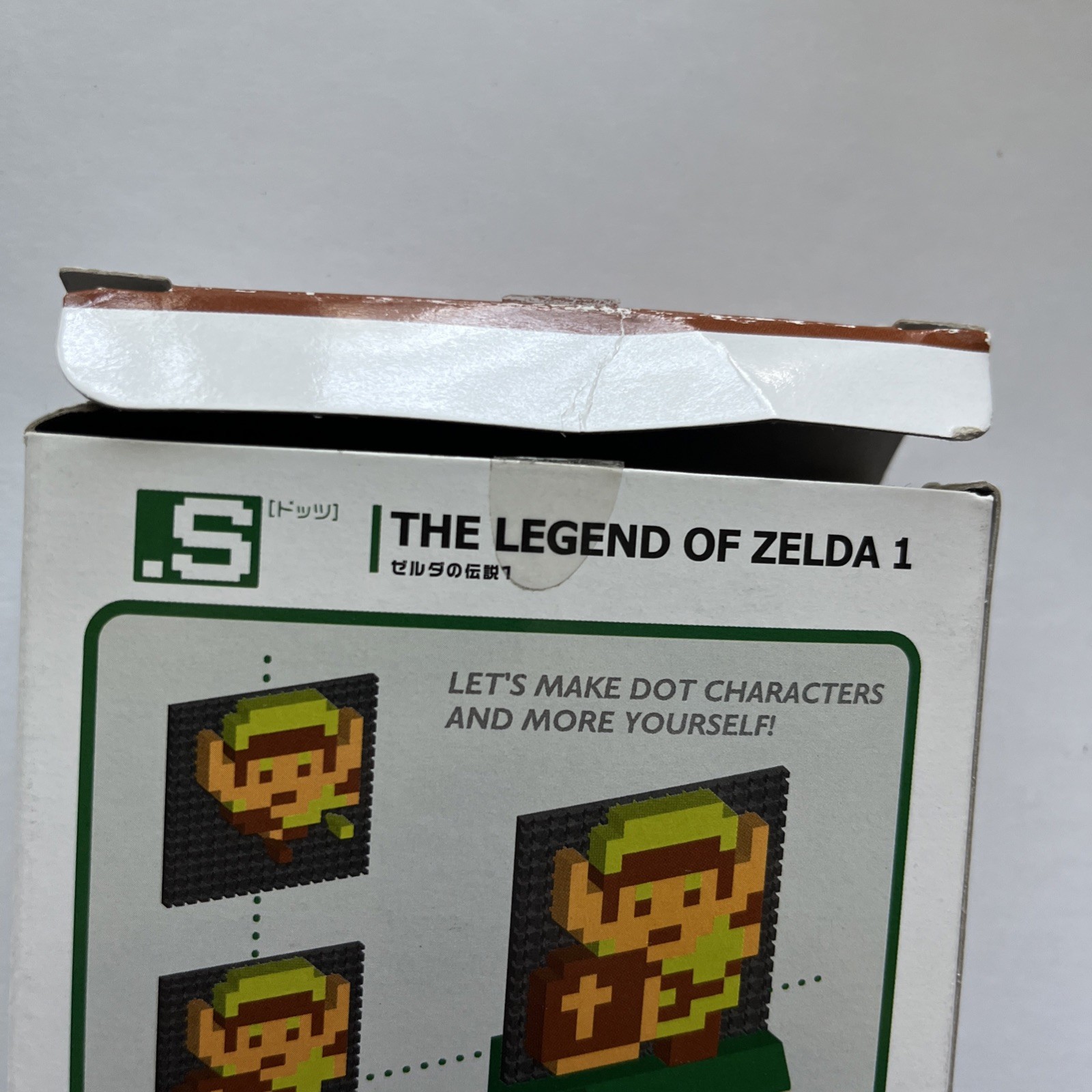 Legend of Zelda .S Dot Character Peg Set Japanese Exclusive HTF Pump Factory