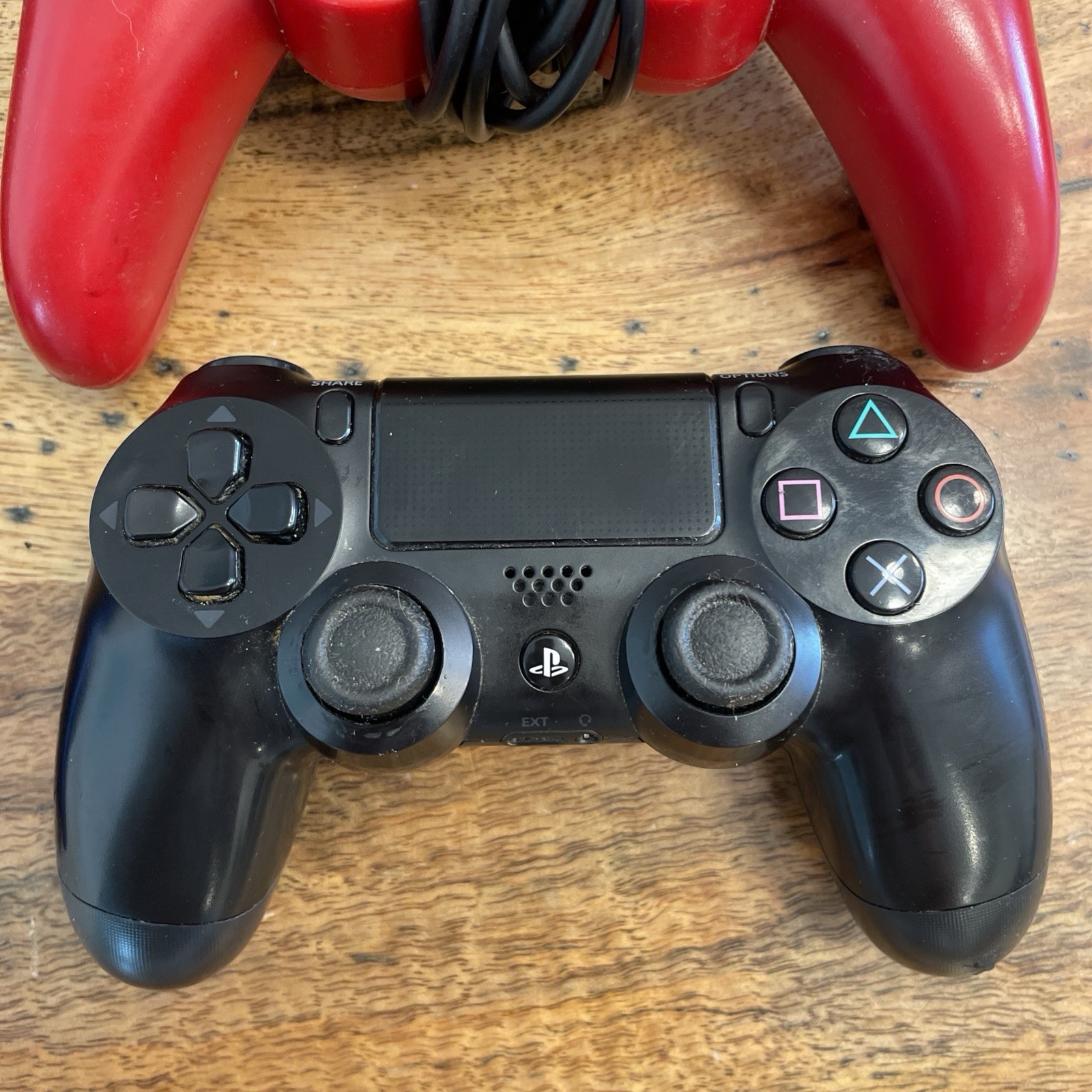 Lot Of 6 PlayStation Controllers Various Models/Colors Untested Selling As Is!