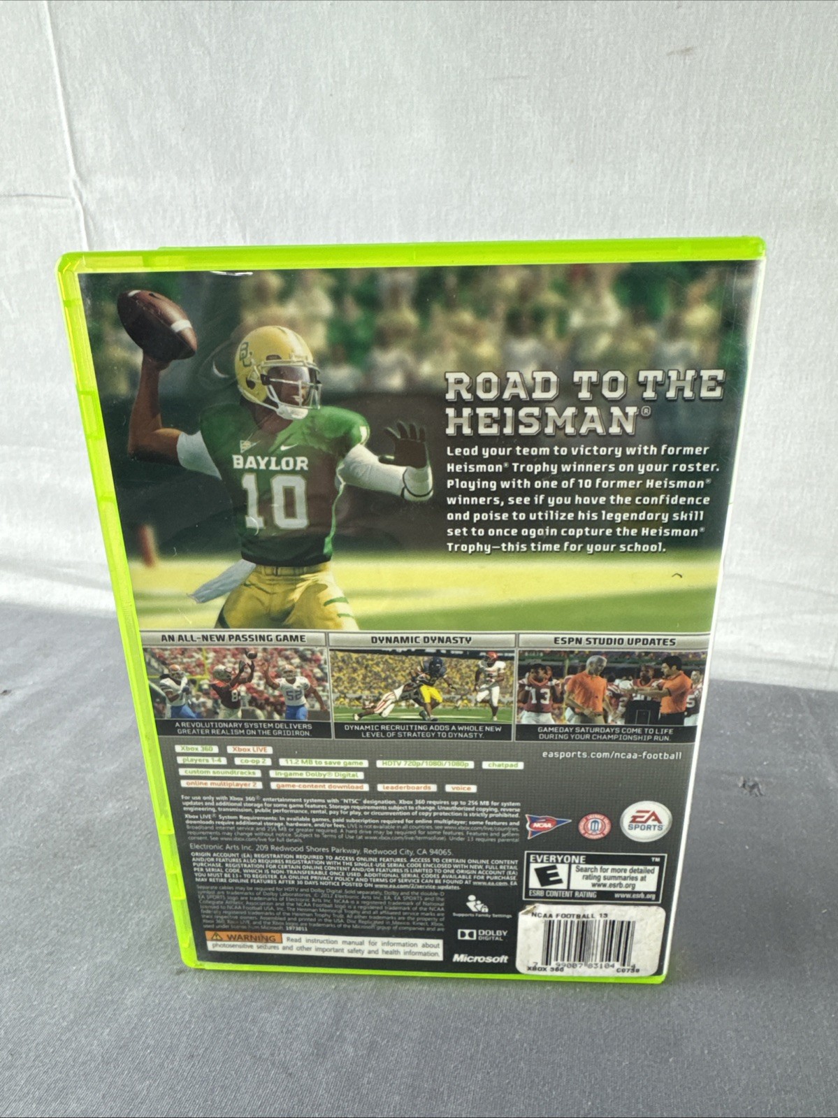 NCAA Football 13 (Microsoft Xbox 360, 2012)