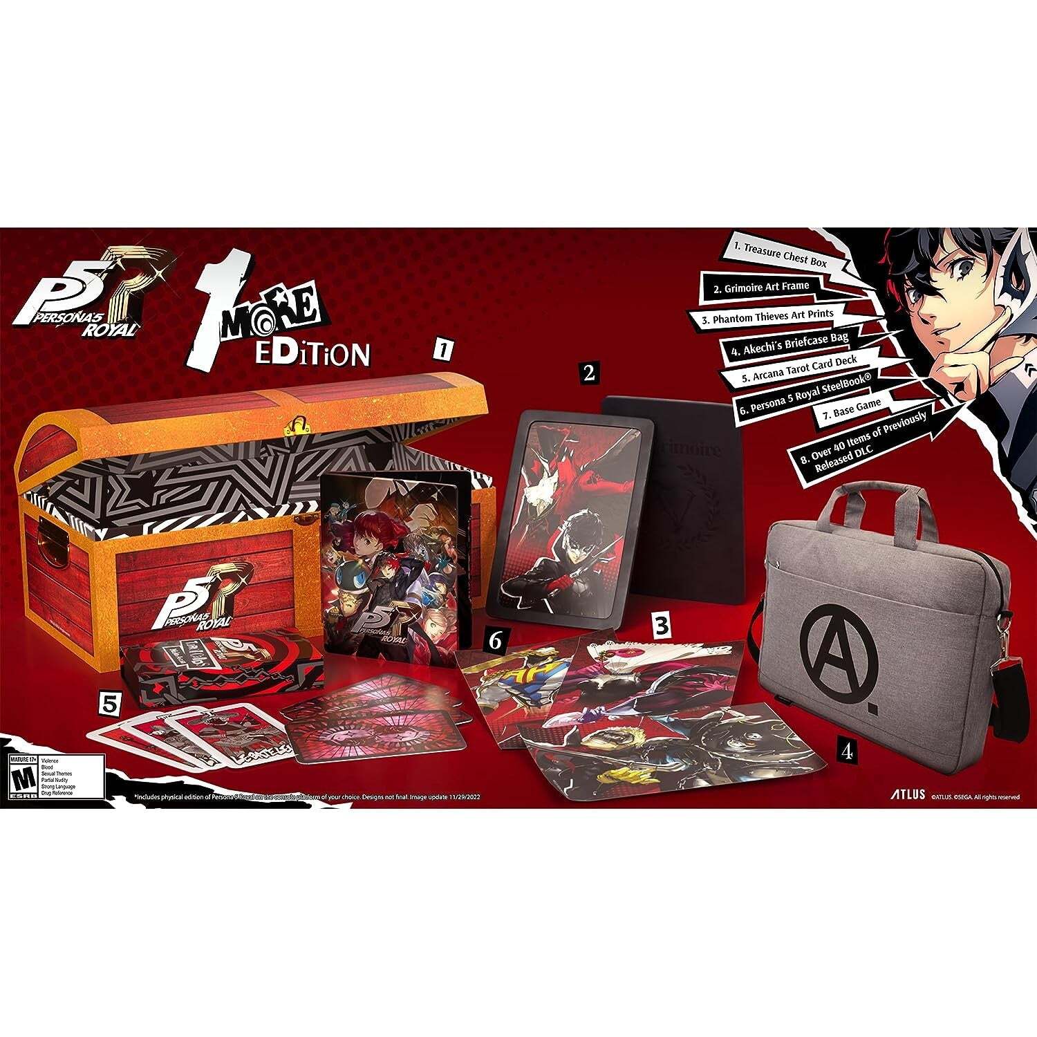 Persona 5 Royal – 1 More Edition [Sony PlayStation 5] PS5 Limited Collector NEW
