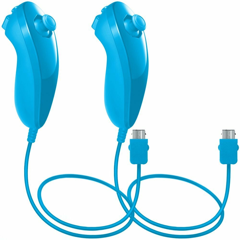 Nunchuck Wii Nunchuk Video Game Controller Remote For Wii & Wii U Console US