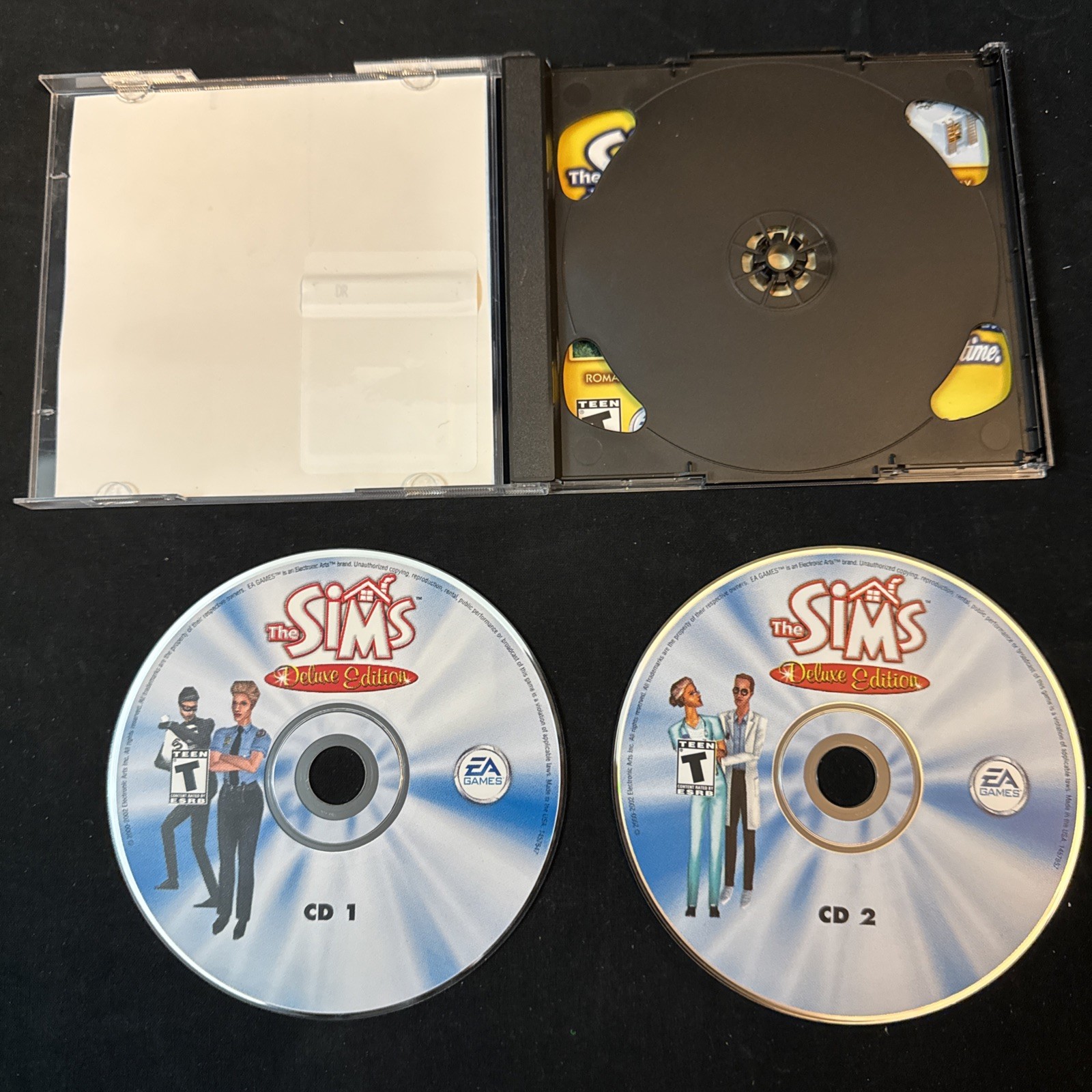 2000s Era 5 PC Games Diner Dash Zoo Tycoon The Sims Original Boxes Manuals Disc