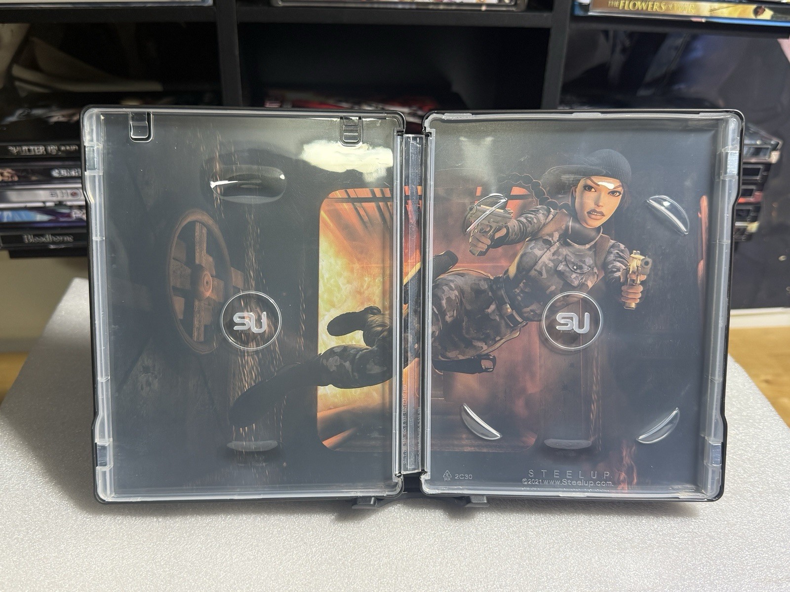 Tomb Raider IV. V .VI Remastered Custom Steelbook/Steelup Case PS4/PS5/Xbox