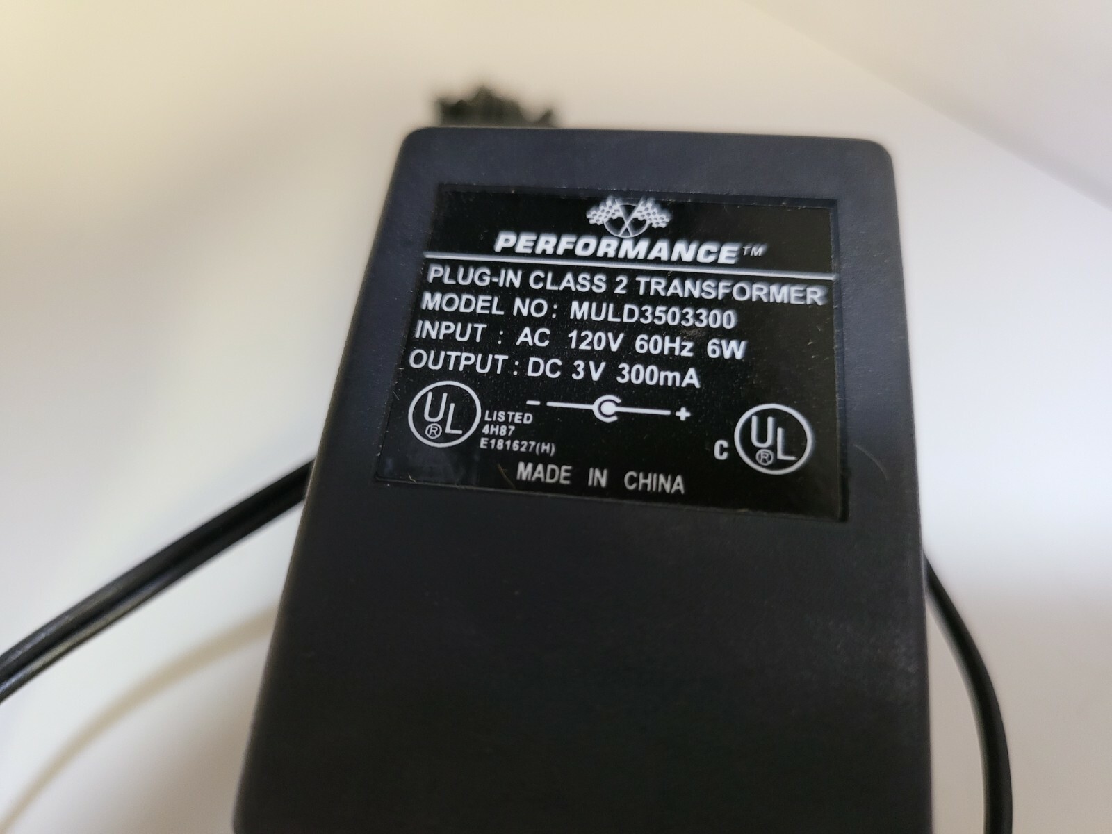 NEW PERFORMANCE 3V 300mA 110V AC POWER ADAPTER FOR GAMEBOY COLOR #i28