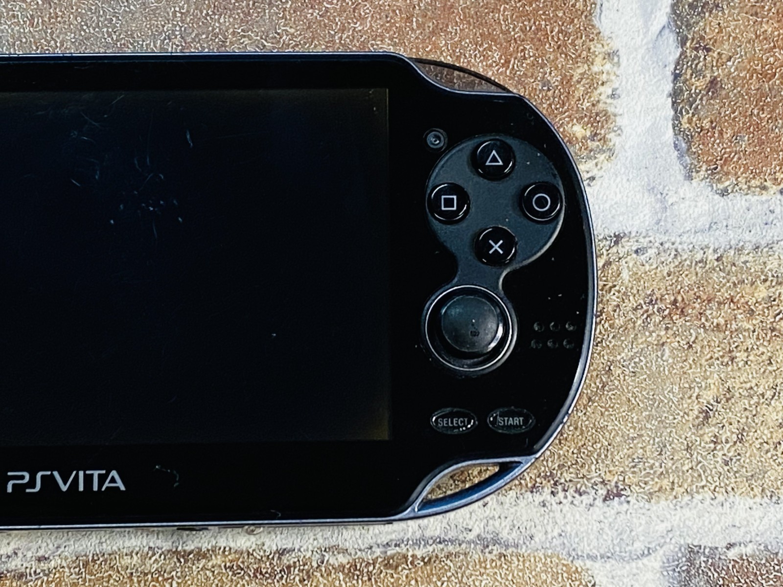 PS Vita PCH-1100 AB01 Crystal Black SONY Playstation 8GB Charger Tested No.2D