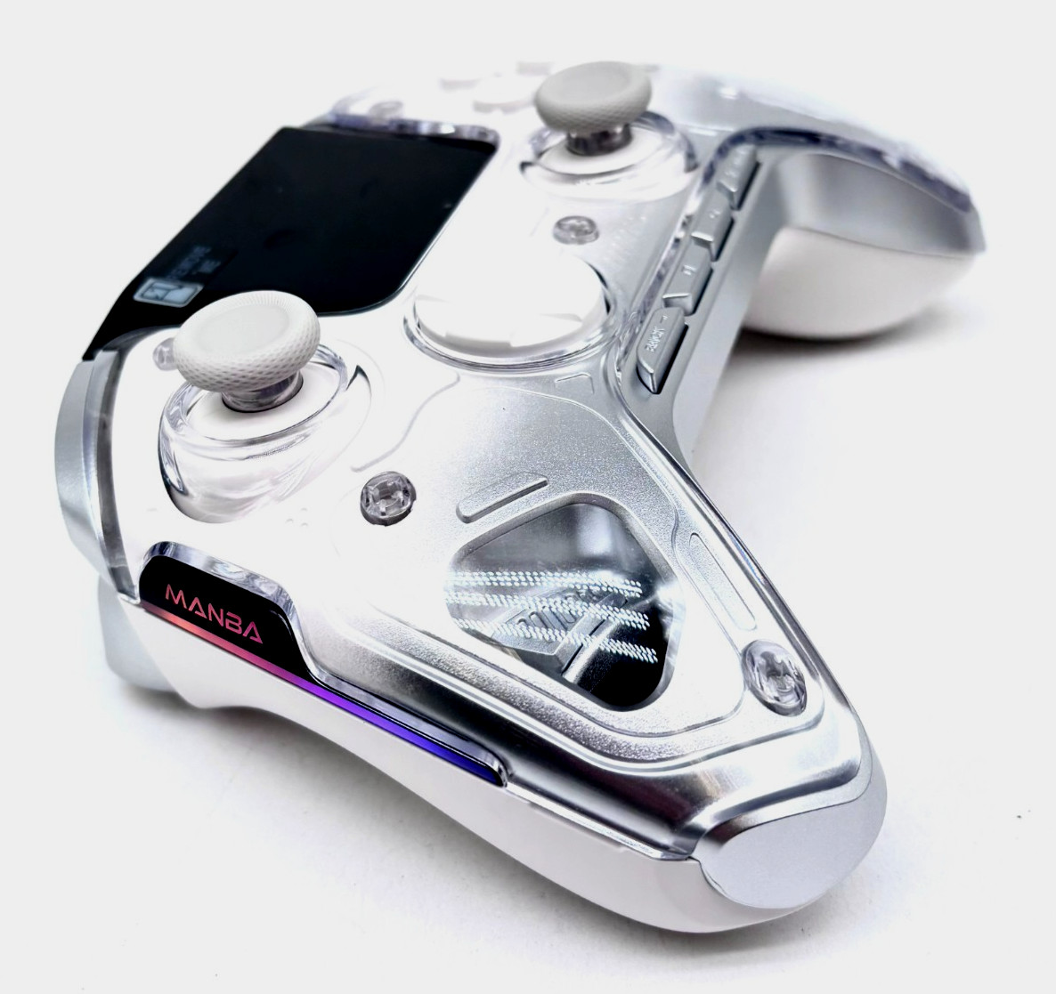 Manba One Wireless Gaming Controller Full Color Screen White Brand New