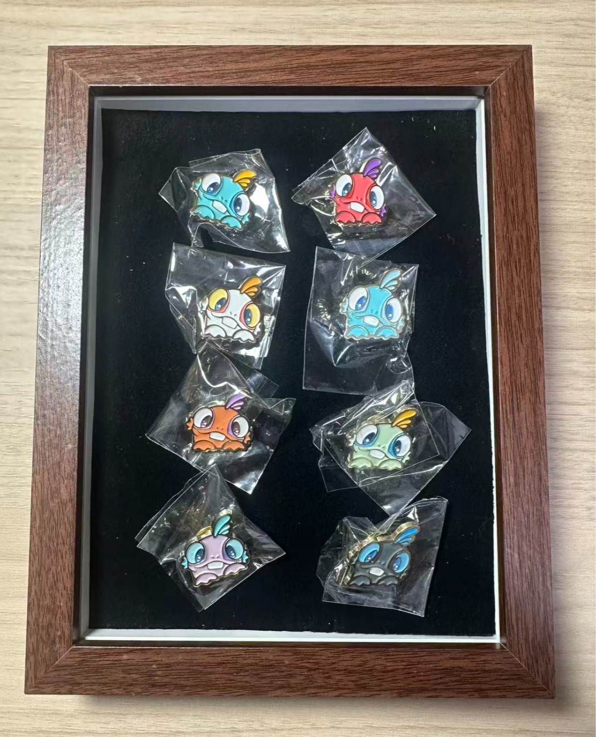 2025 Blizzard World of Warcraft Exploreing AzerotH Murloc 8pcs Badges Pins