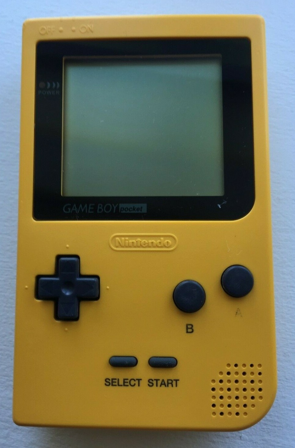 Nintendo Game Boy Pocket Console MGB-001 – Yellow – 100% OEM – NOT Working- FPOR