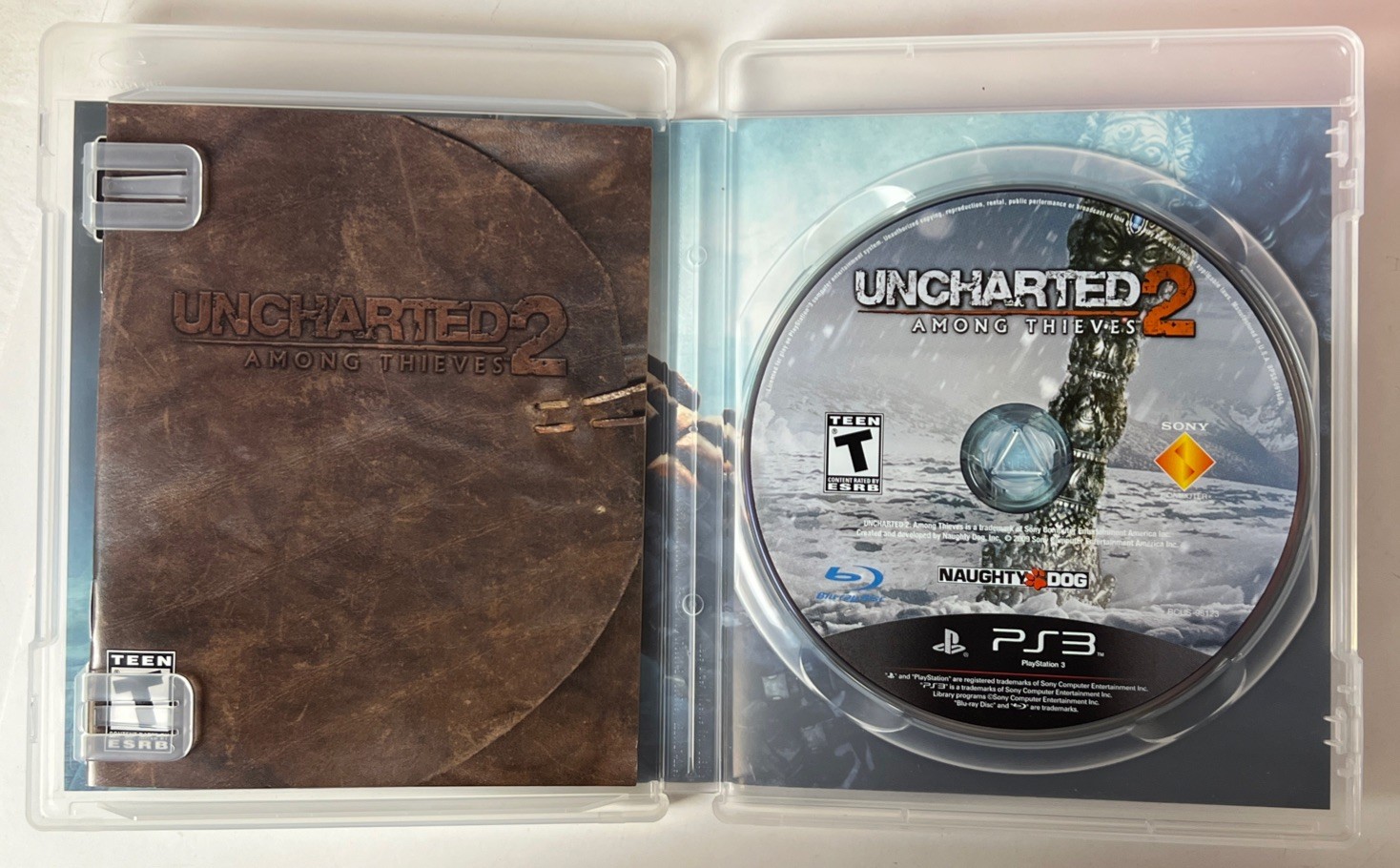 Uncharted 2: Among Thieves (Playstation 3, 2009) w/ Manual Complete CIB Clean