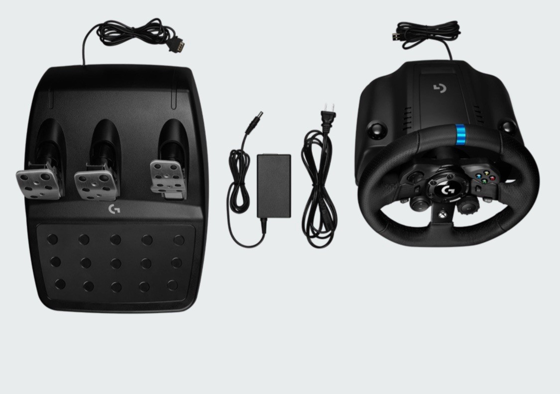 Logitech G923 TRUEFORCE Racing Wheel and Pedals for Xbox (941-000156)