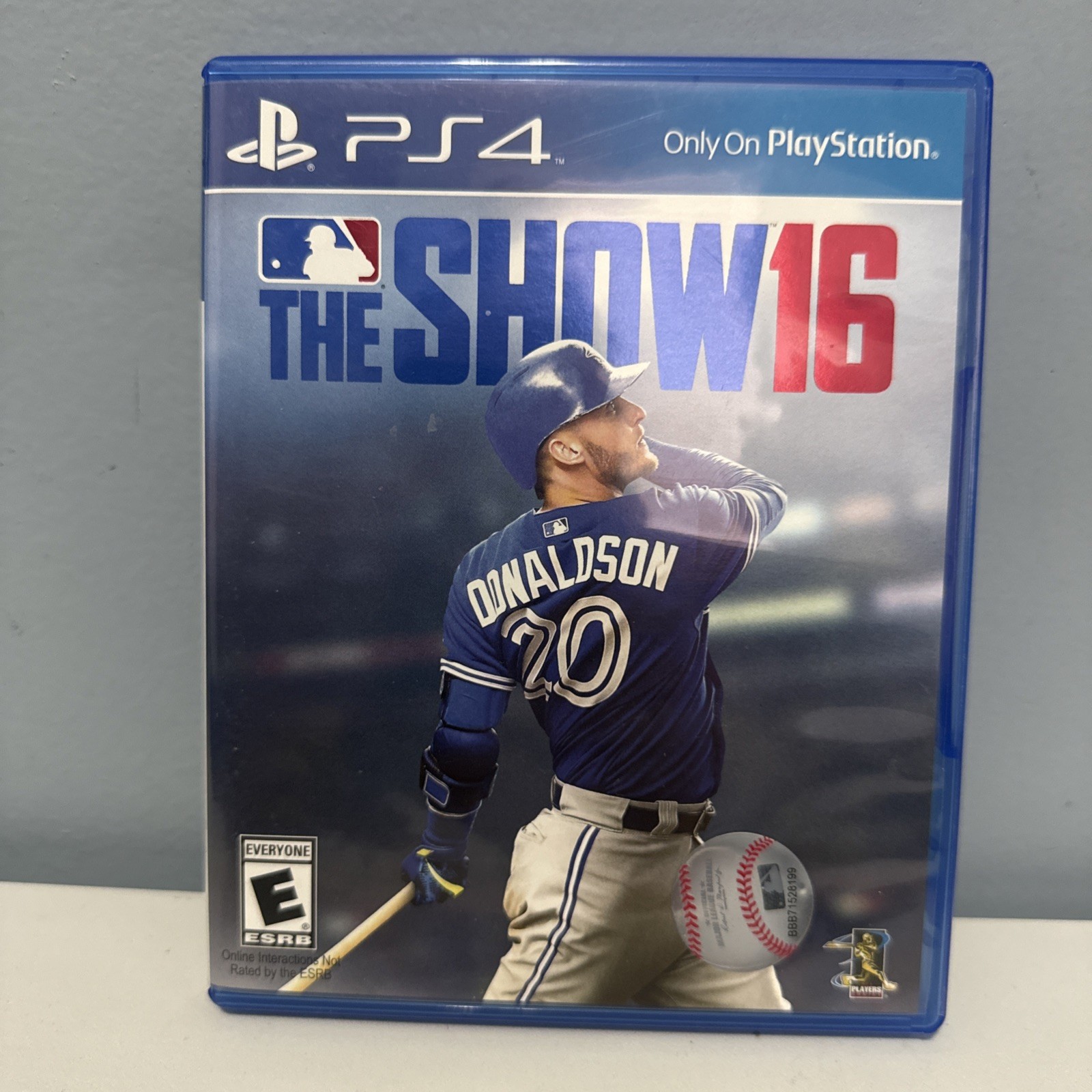 EA Sports Playstation 4 MLB The Show 16 Cd And Box*Untested*