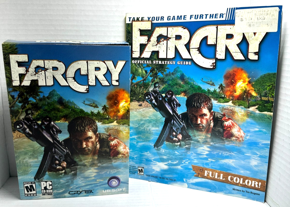 Far Cry 1 Small Box PC 1st Print 2004 RARE! – NEW FACTORY SEALED – W/Guide