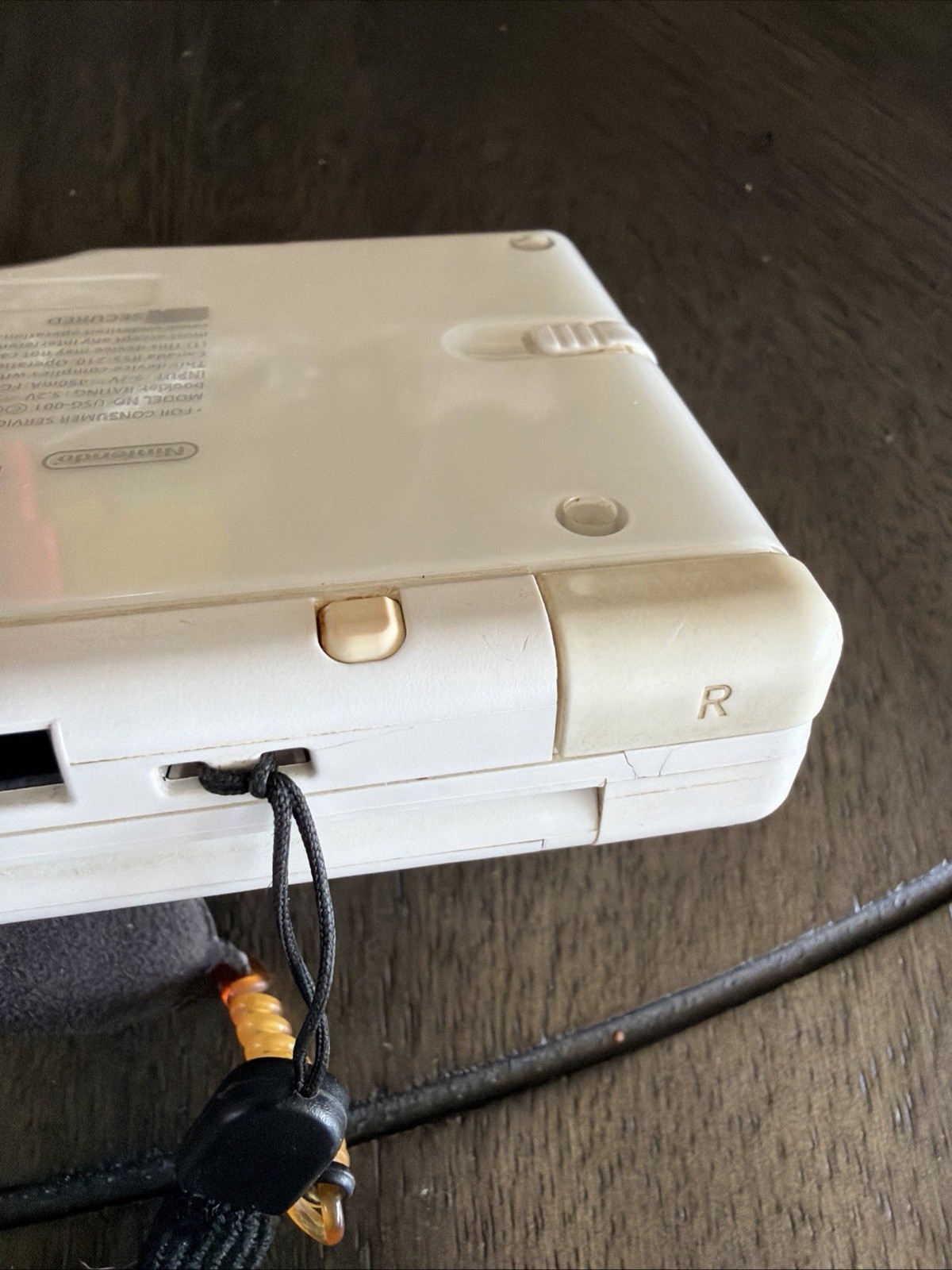 Nintendo DS Lite White Handheld System Working Condition W/stylus And Charger