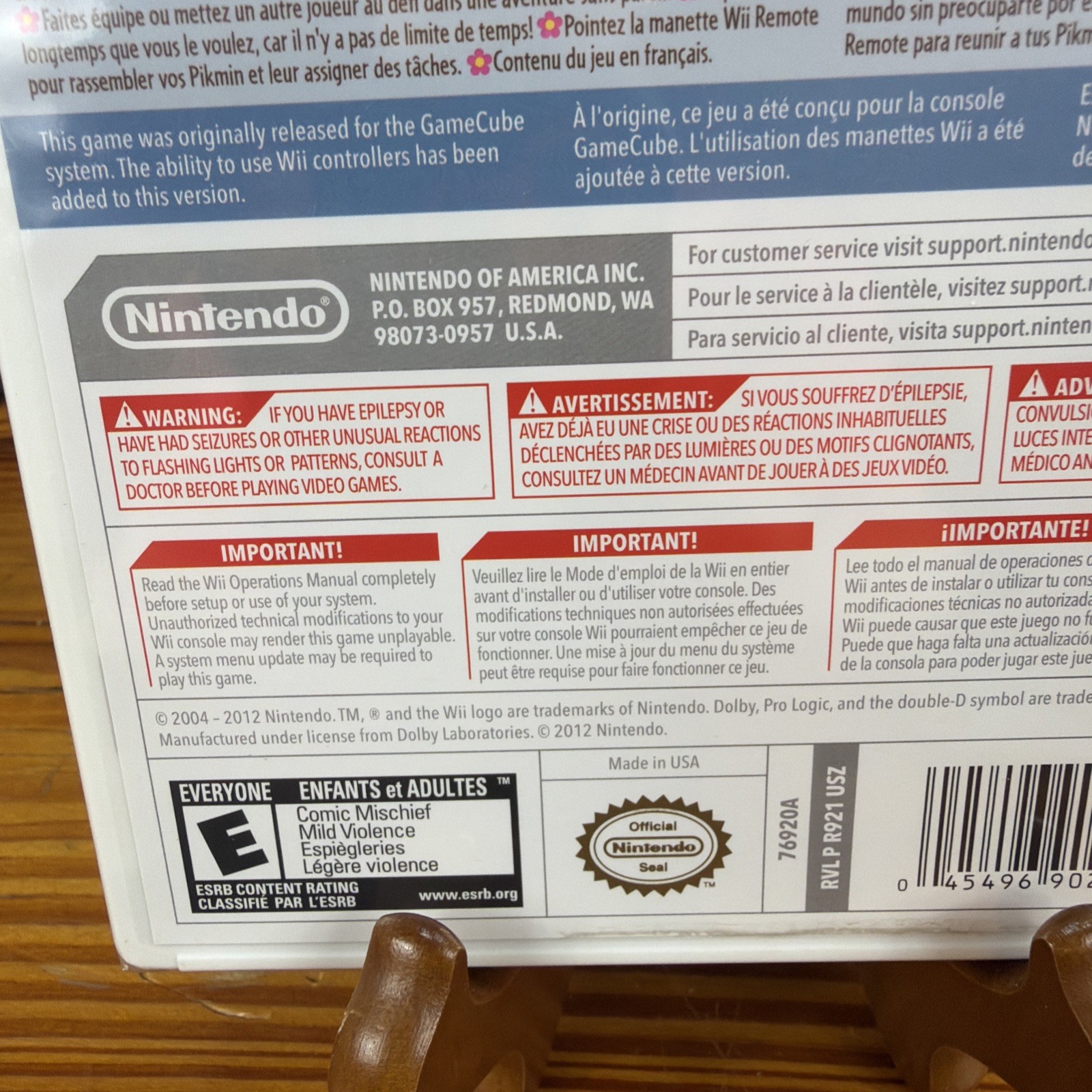 BRAND NEW Pikmin 2 Nintendo Selects (Nintendo Wii, 2012)