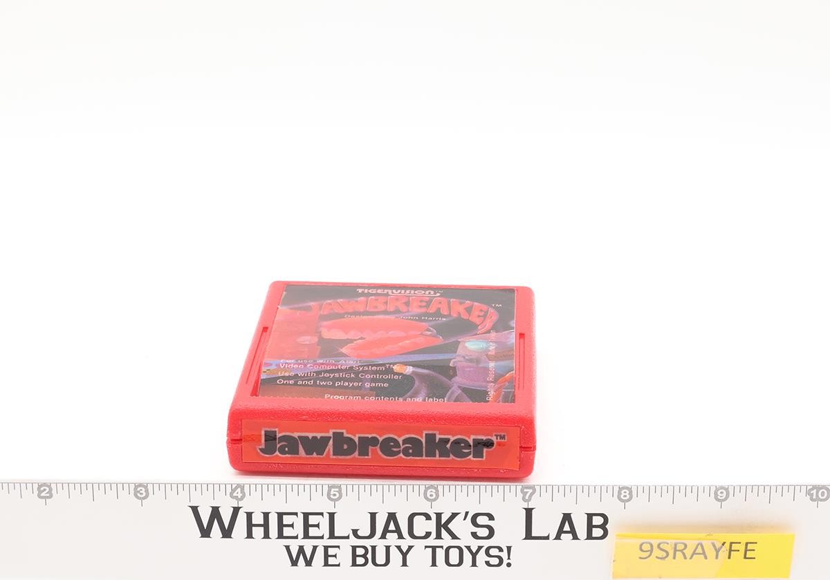 Jawbreaker W/ Box + Manual Atari 2600 1982 TigerVision Vintage Game Cartridge