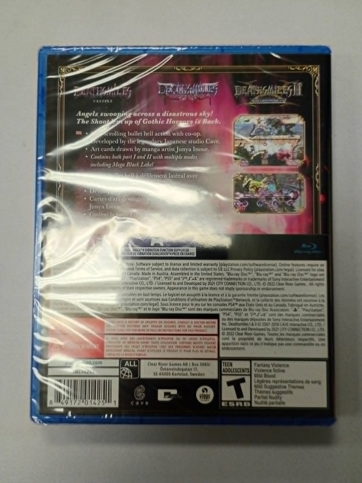 Deathsmiles I & II – Sony PlayStation 4 Brand New Sealed Death Smiles 1 and 2