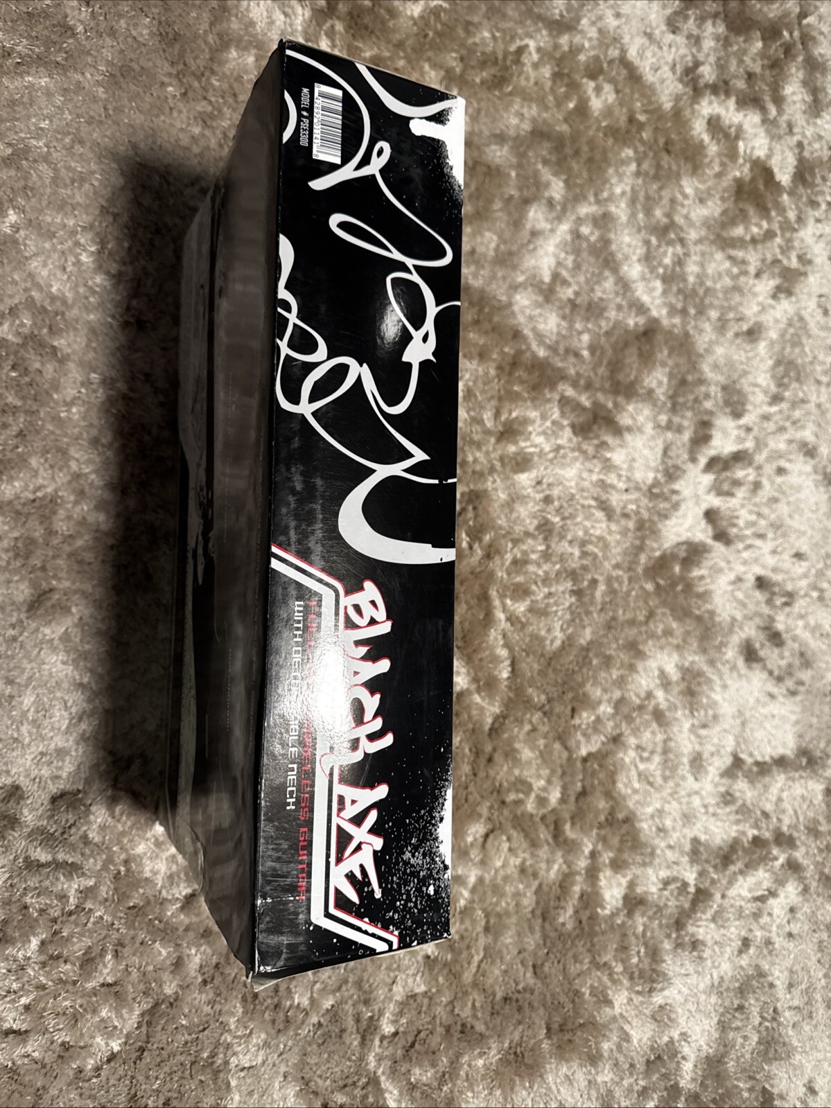 Psyclone Essentials Black Axe Wireless Guitar PlayStation 3/PS3-PSE3300 See Des.