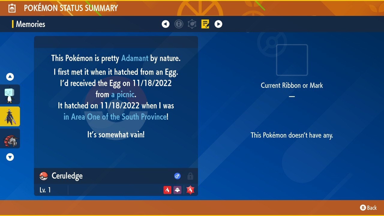 Non-Shiny Ceruledge & Armarouge 6IV Bundle Regular Pokemon Scarlet Violet SV