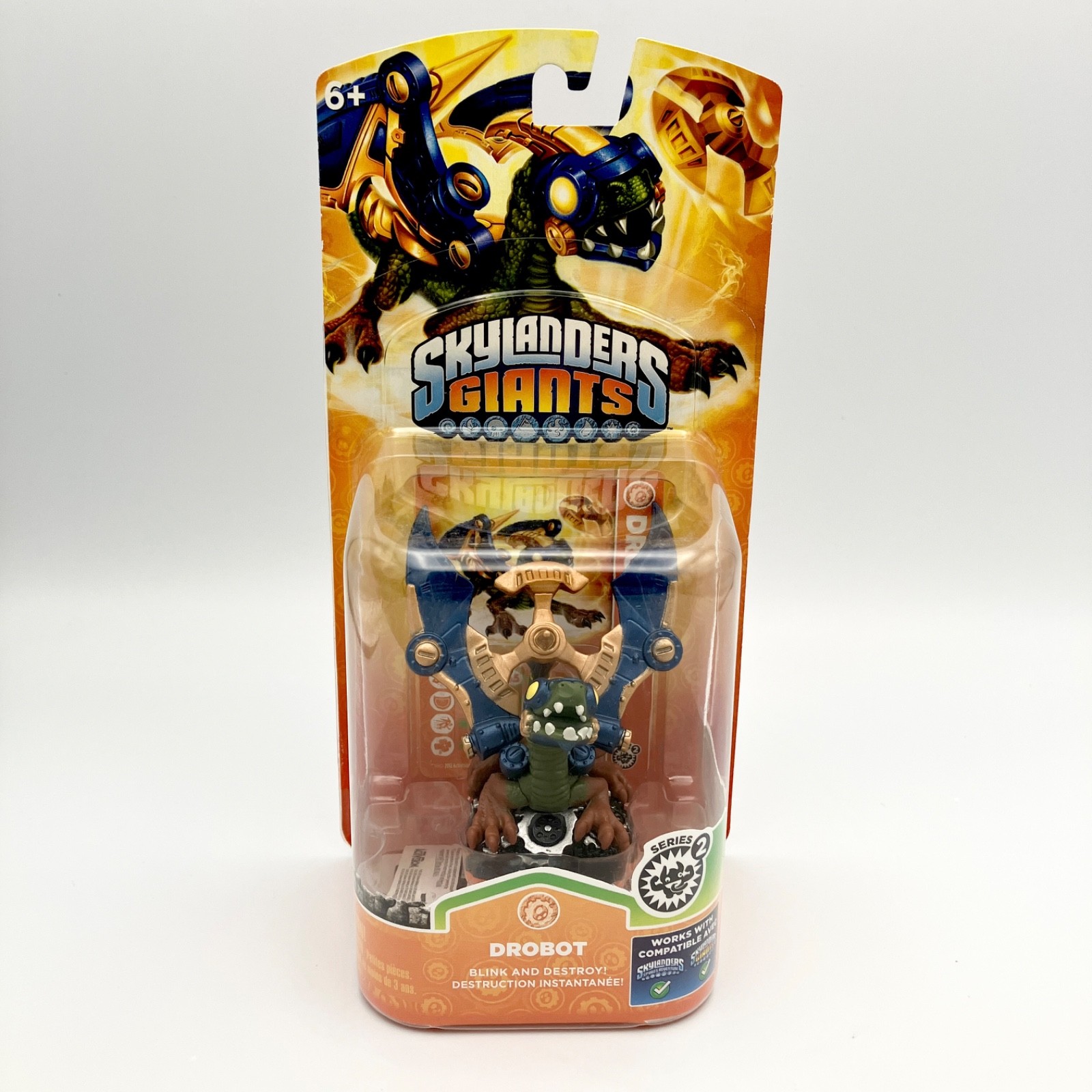 Skylanders Giants Drobot Series 2 Figure NIB Activision NEW SEALED ~ RARE
