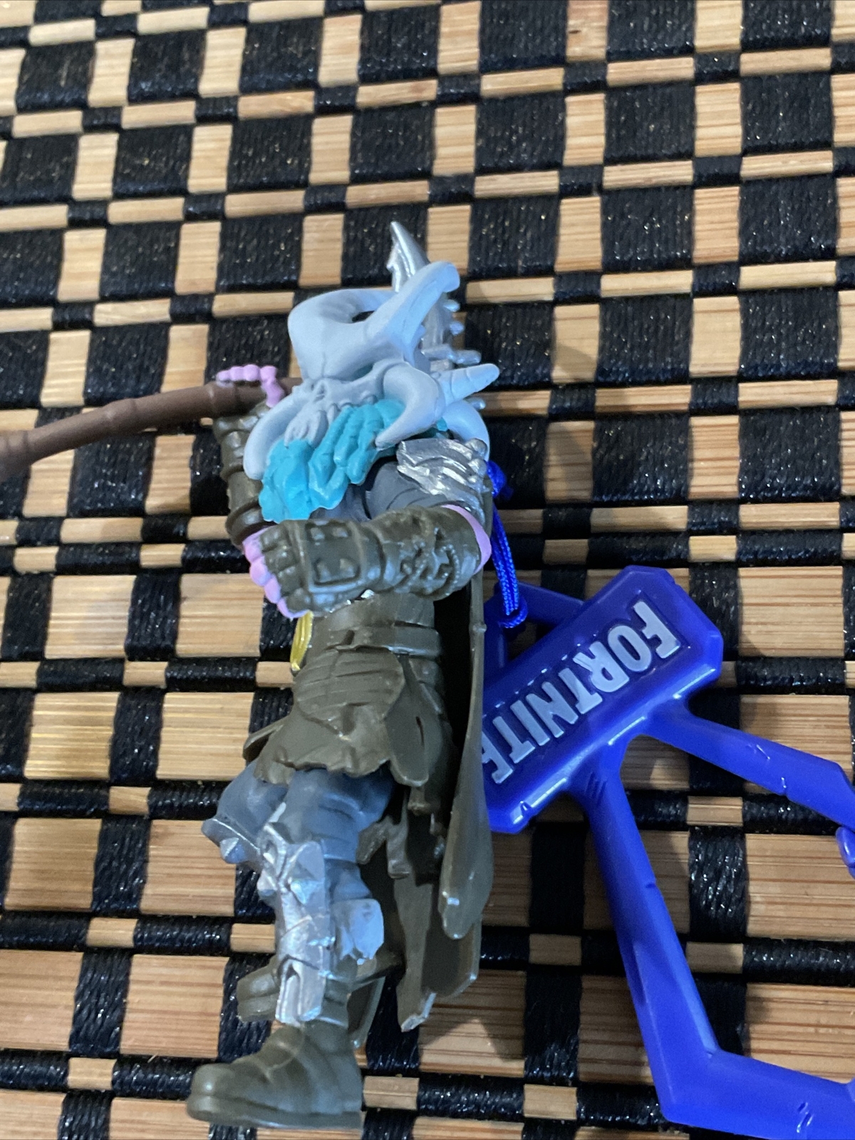 Fortnite Figure Backpack Clip Key Chain- Ragnarok Series 1