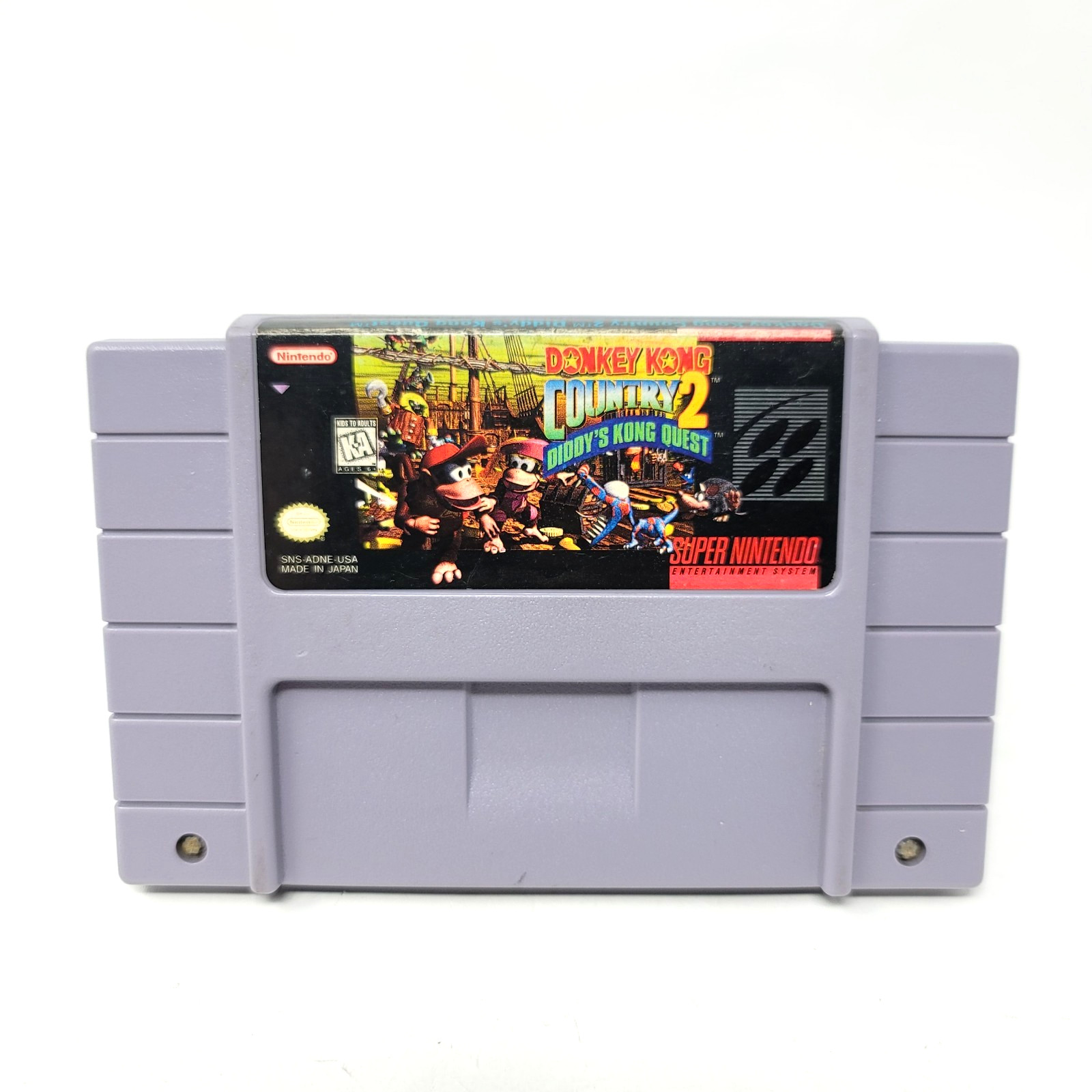 Donkey Kong Country 2: Diddy’s Kong Quest SNES (Super Nintendo) Authentic Tested