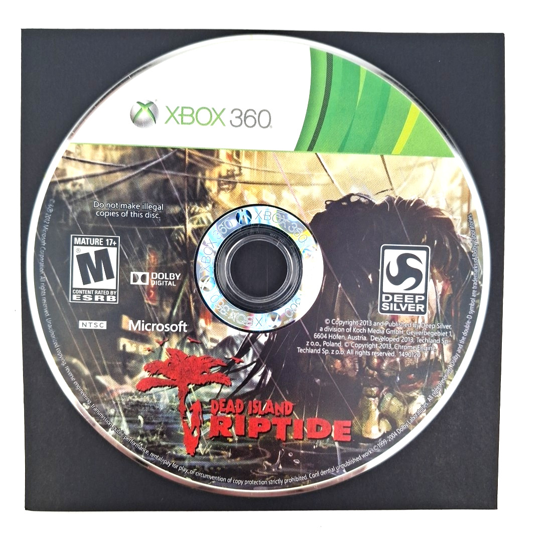 Dead Island: Riptide Microsoft Xbox 360 Game Disc Only Tested Fast Shipping