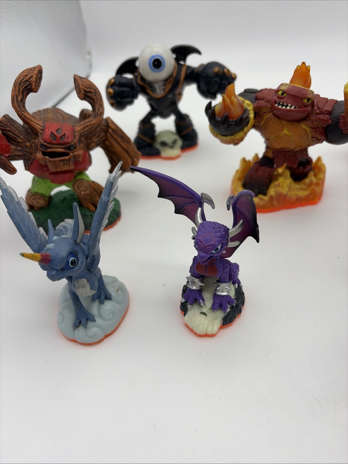 Skylanders Giants Series Lot of 10 Figures Bouncer Eye Brawl Swarm Cinder