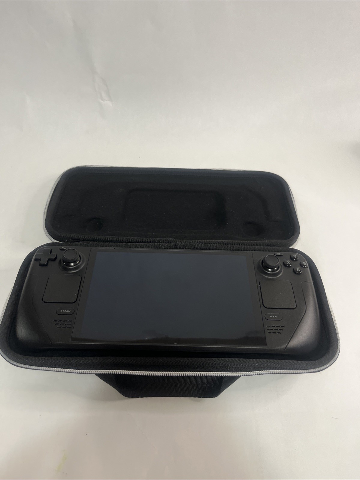 Steam Deck OLED 512GB Handheld Console W/Charger, Case, Valve Dock