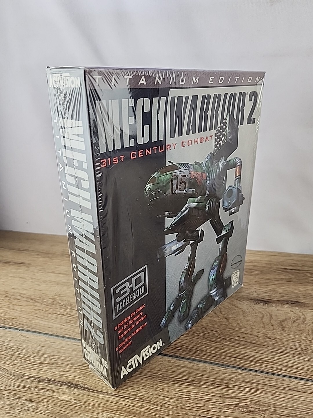 NEW & Sealed – MechWarrior 2: Titanium Edition (PC, 1998, CD-ROM) Big Box RARE
