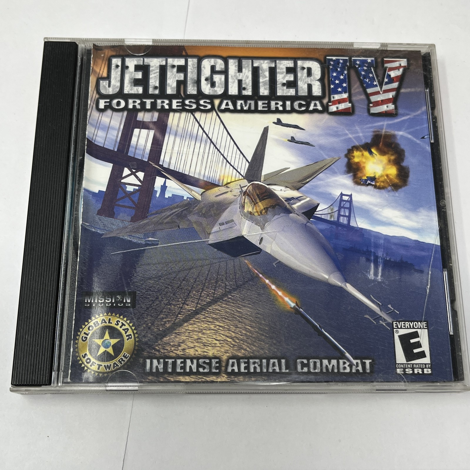 Jetfighter IV Fortress America PC CD-ROM Global Star Software Flight Sim Game
