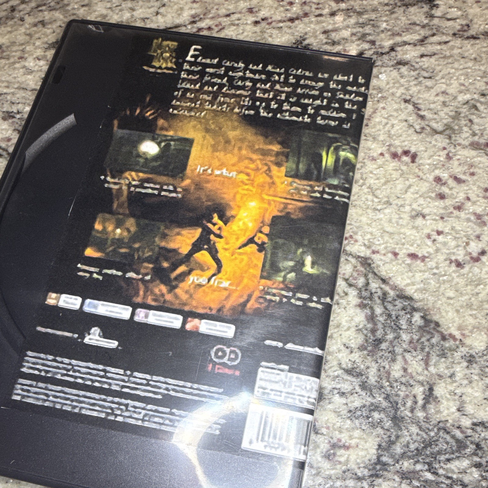 Infogrames Alone in the Dark: The New Nightmare PS1 M-Mature NTSC-U/C Manual