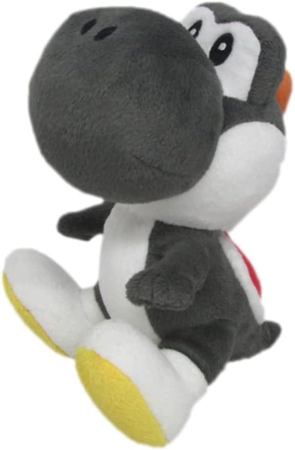 Super Mario Bros All Star Black Yoshi 7″ – Little Buddy Plush