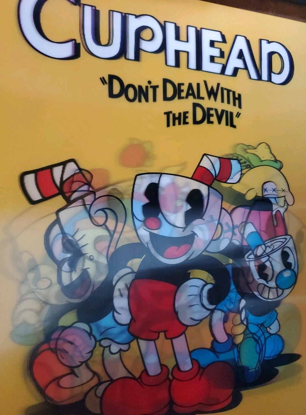 CUPHEAD – Don’t Deal With The Devil Collectable 3D Lenticular Holographic Poster