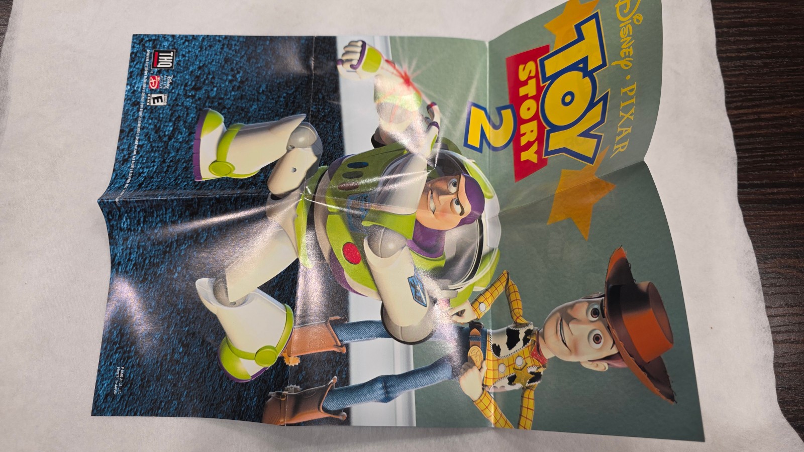 Toy Story 2 (Nintendo Game Boy Color, 1999, THQ, Disney Pixar) CIB Authentic
