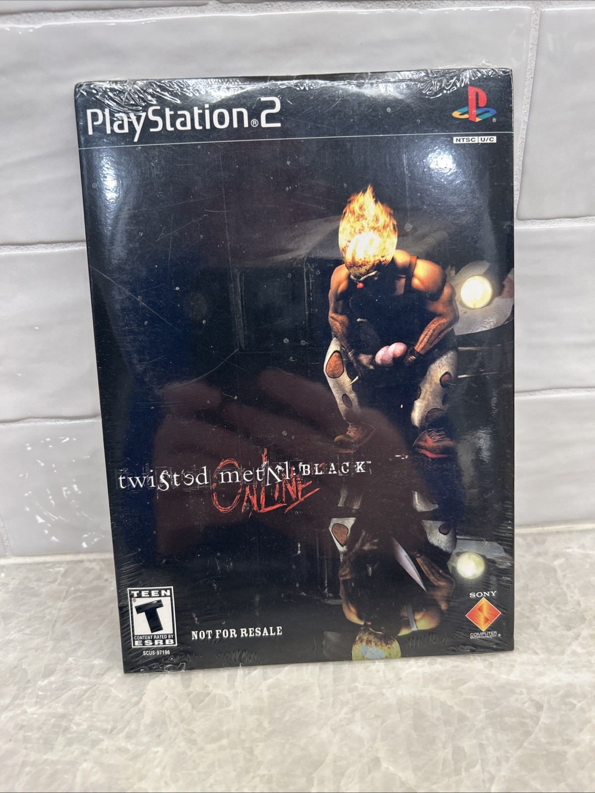 Twisted Metal Black Online Sony PlayStation 2 PS2 2002 Promo Demo Disc RARE OOP