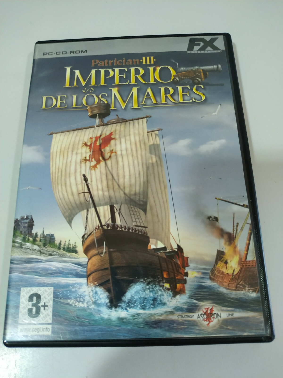 Patrician III Imperio De Los Mares – Game For PC CD-Rom Edition Spain