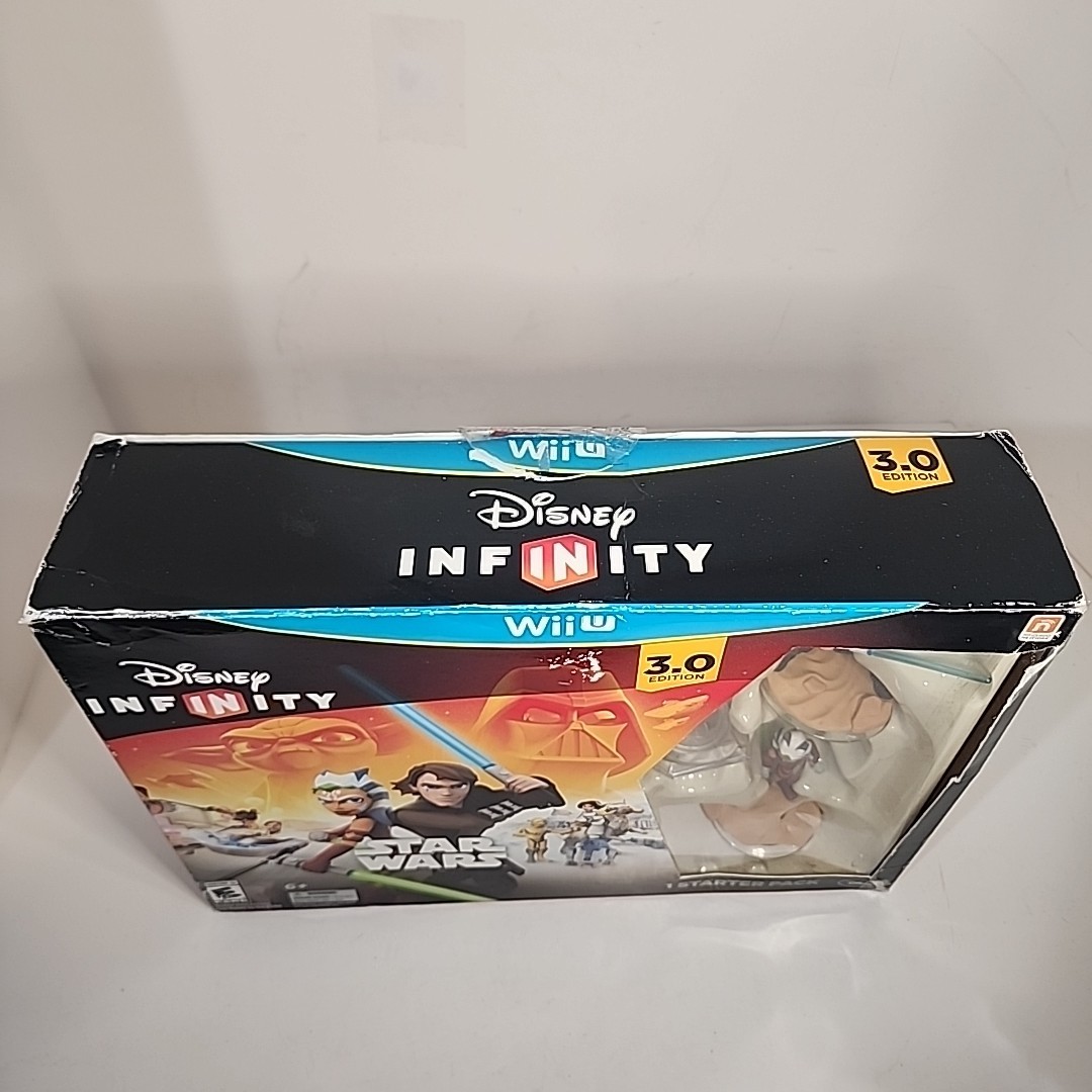 Nintendo WII U Disney Infinity STAR WARS 3.0 Starter Pack Game
