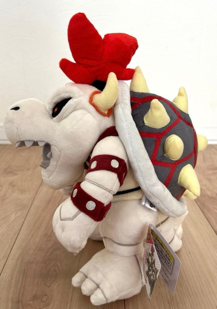 Dry Bowser All Star Collection Plush 13″ Super Mario Bros Little Buddy 1727
