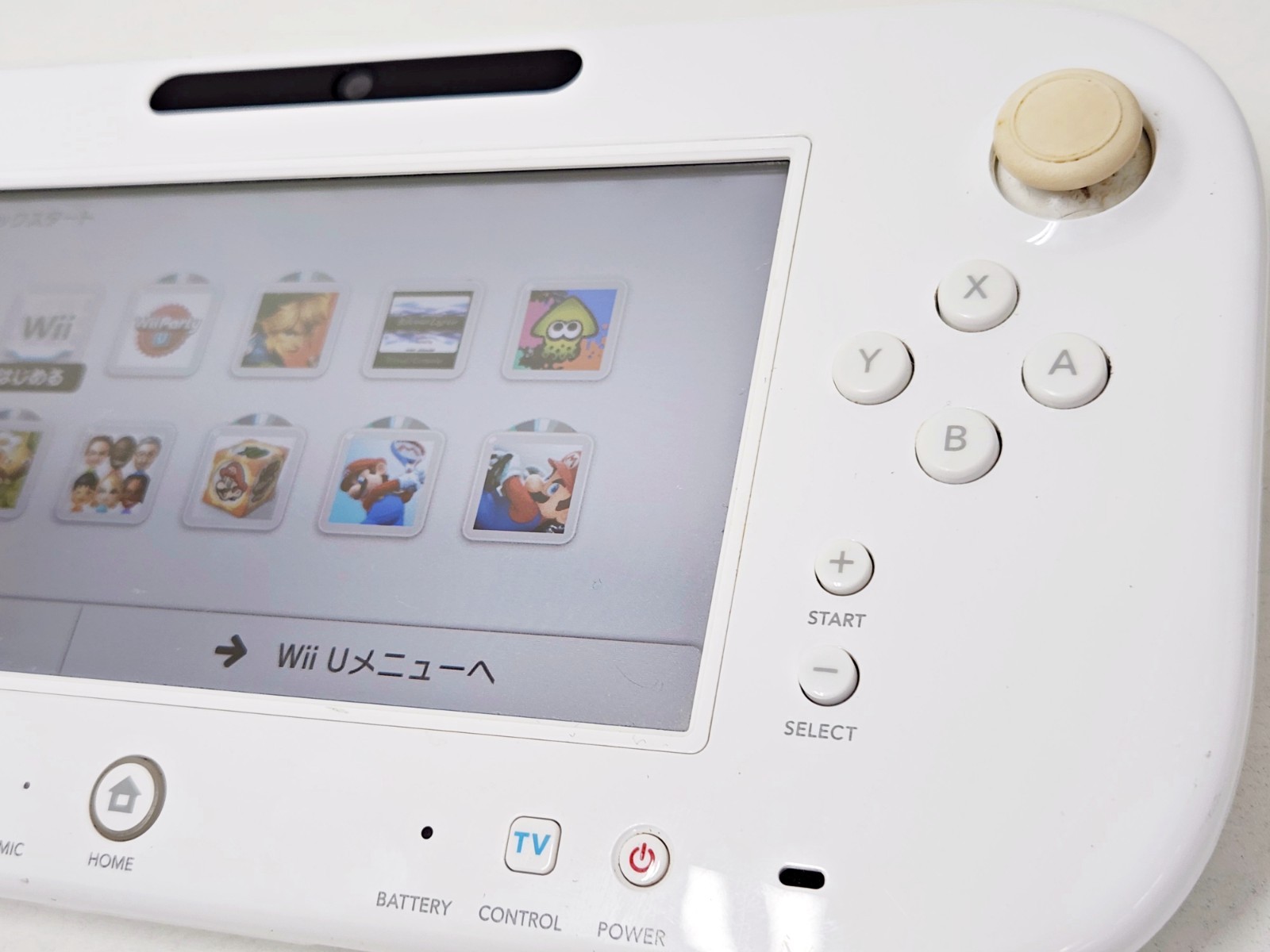 Nintendo Wii U Game Pad White WUP-010(JPN) 207
