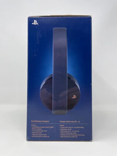 Sony Gold Wireless Headset 500 Million Limited Edition [USED – COMPLETE IN BOX]