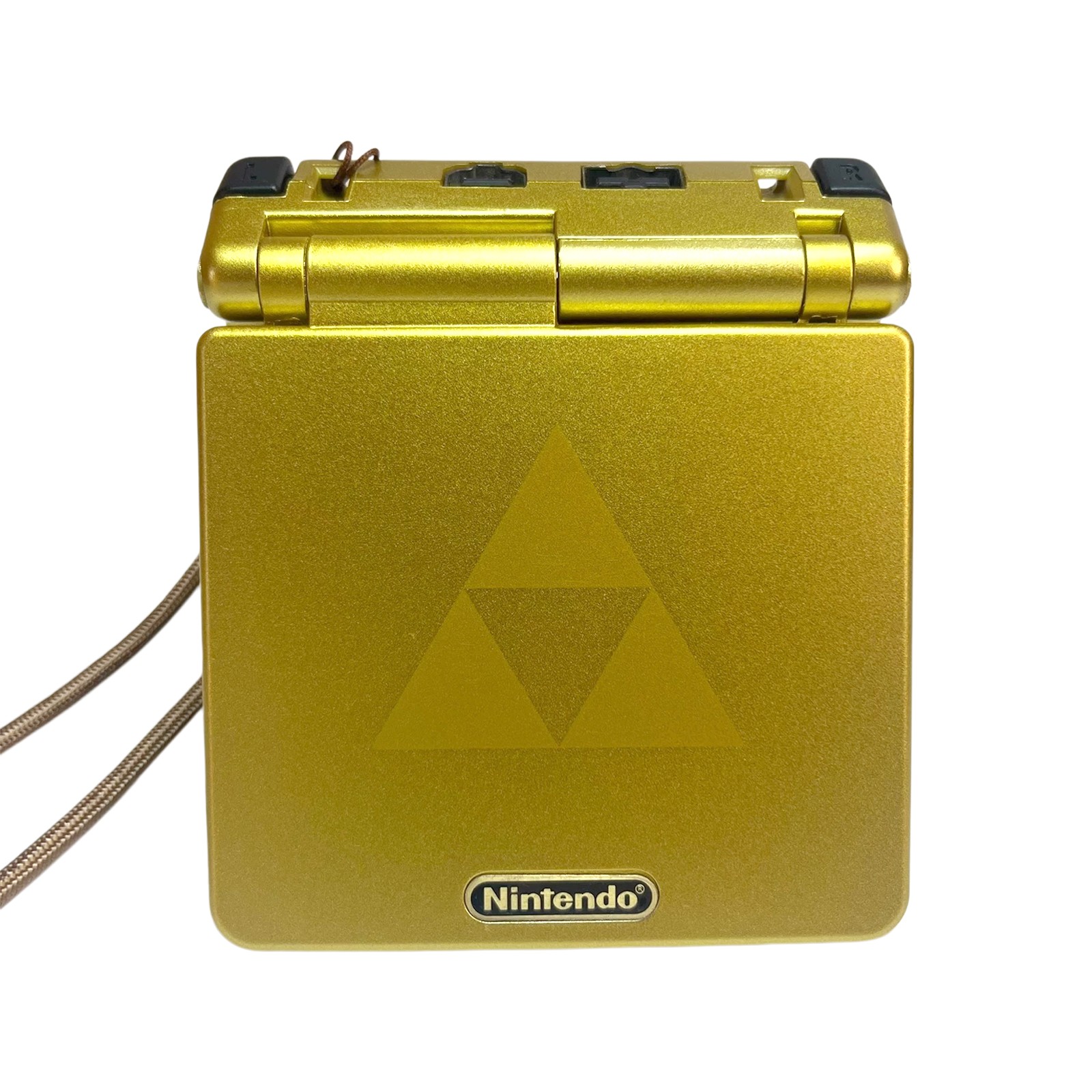 Nintendo GBA Custom Zelda Triforce Gameboy Advance SP AGS-101 Console with Boxed