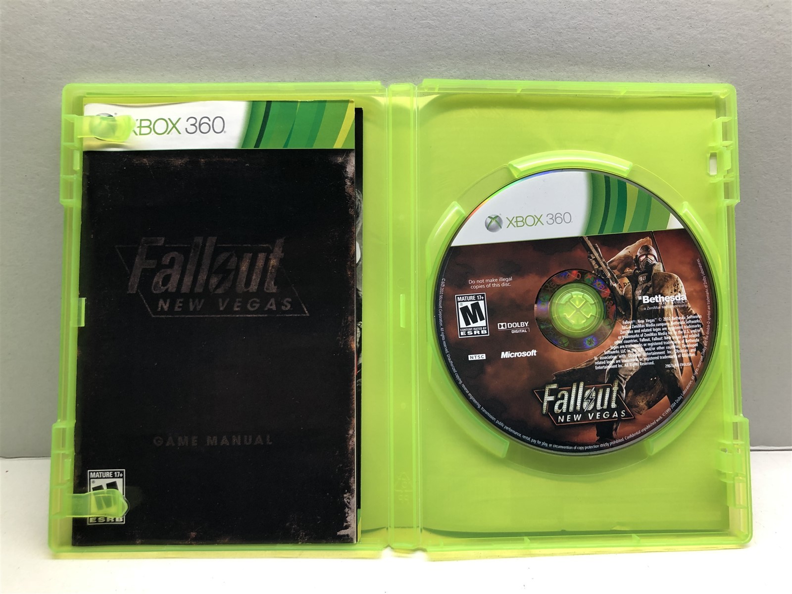 Fallout: New Vegas (Xbox 360, 2010) Complete Tested Working – Free Ship