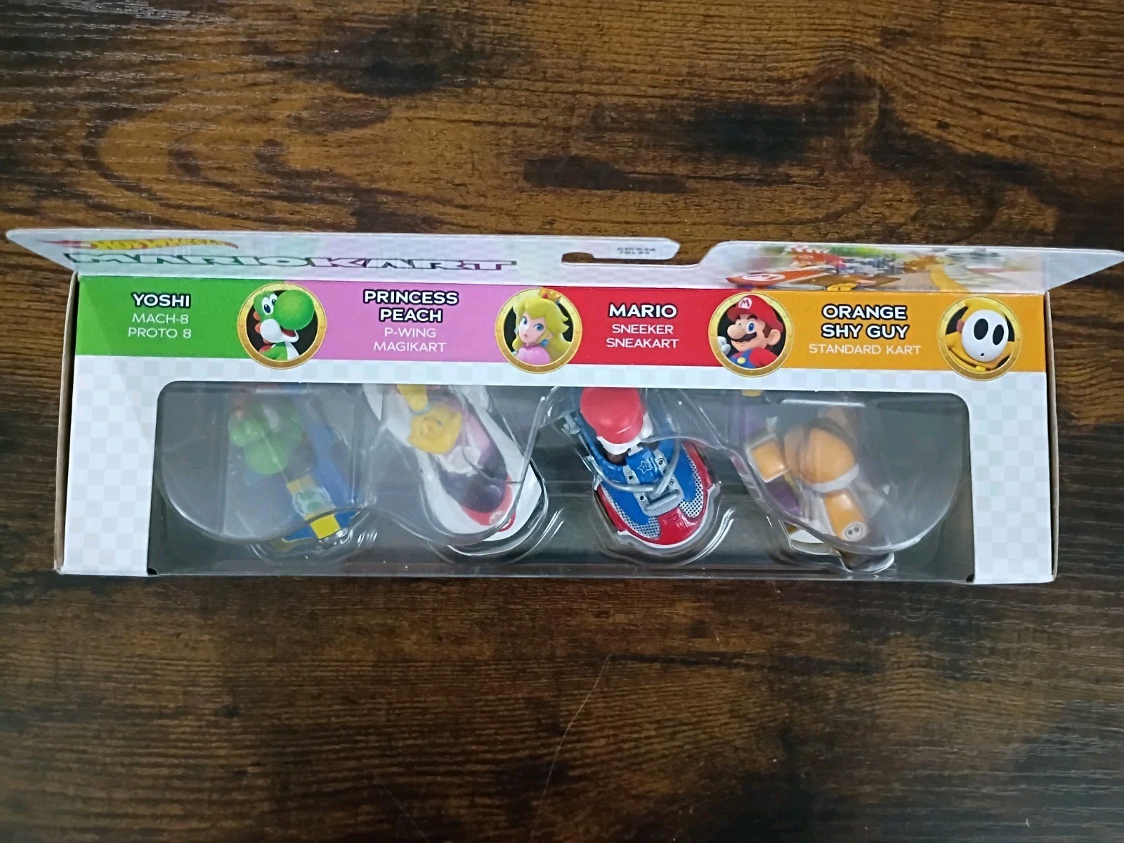 *FREE SHIP* 12-PK SUPER MARIO KART Hot Wheels Rosalina Bowser Jr Orange Shy Guy