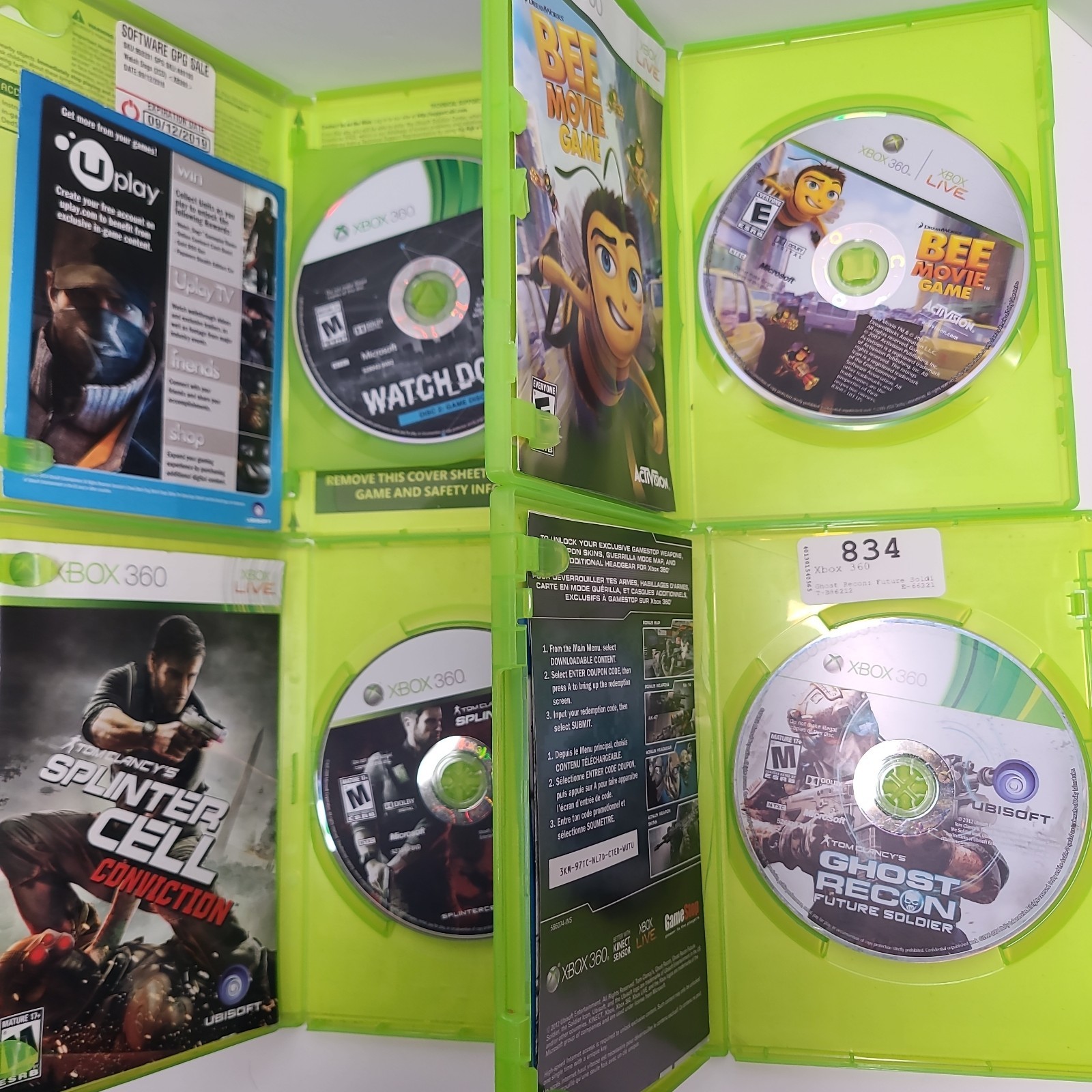 Xbox 360 Microsoft Game Bundle Lot of 20 Many are CIB Read Description